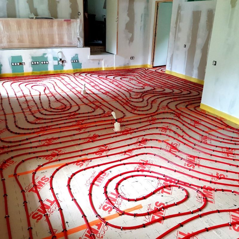 Plancher chauffant basse température